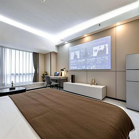 Yu Manju High-Floor Huge-Screen Audiovisual Hotel-Guangzhou Tower Zhujiang New Town Sports West Road Branch Exterior foto
