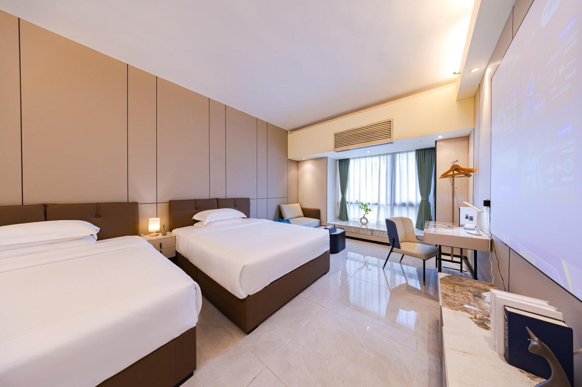 Yu Manju High-Floor Huge-Screen Audiovisual Hotel-Guangzhou Tower Zhujiang New Town Sports West Road Branch Exterior foto