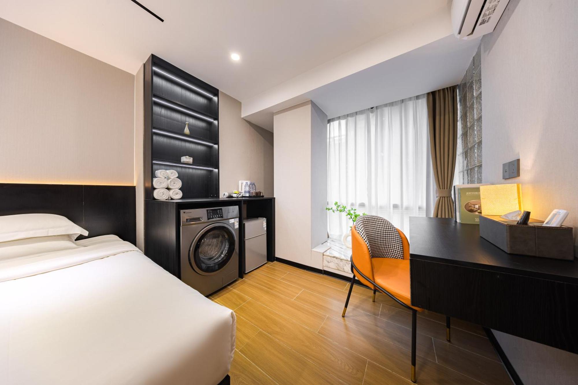 Yu Manju High-Floor Huge-Screen Audiovisual Hotel-Guangzhou Tower Zhujiang New Town Sports West Road Branch Exterior foto
