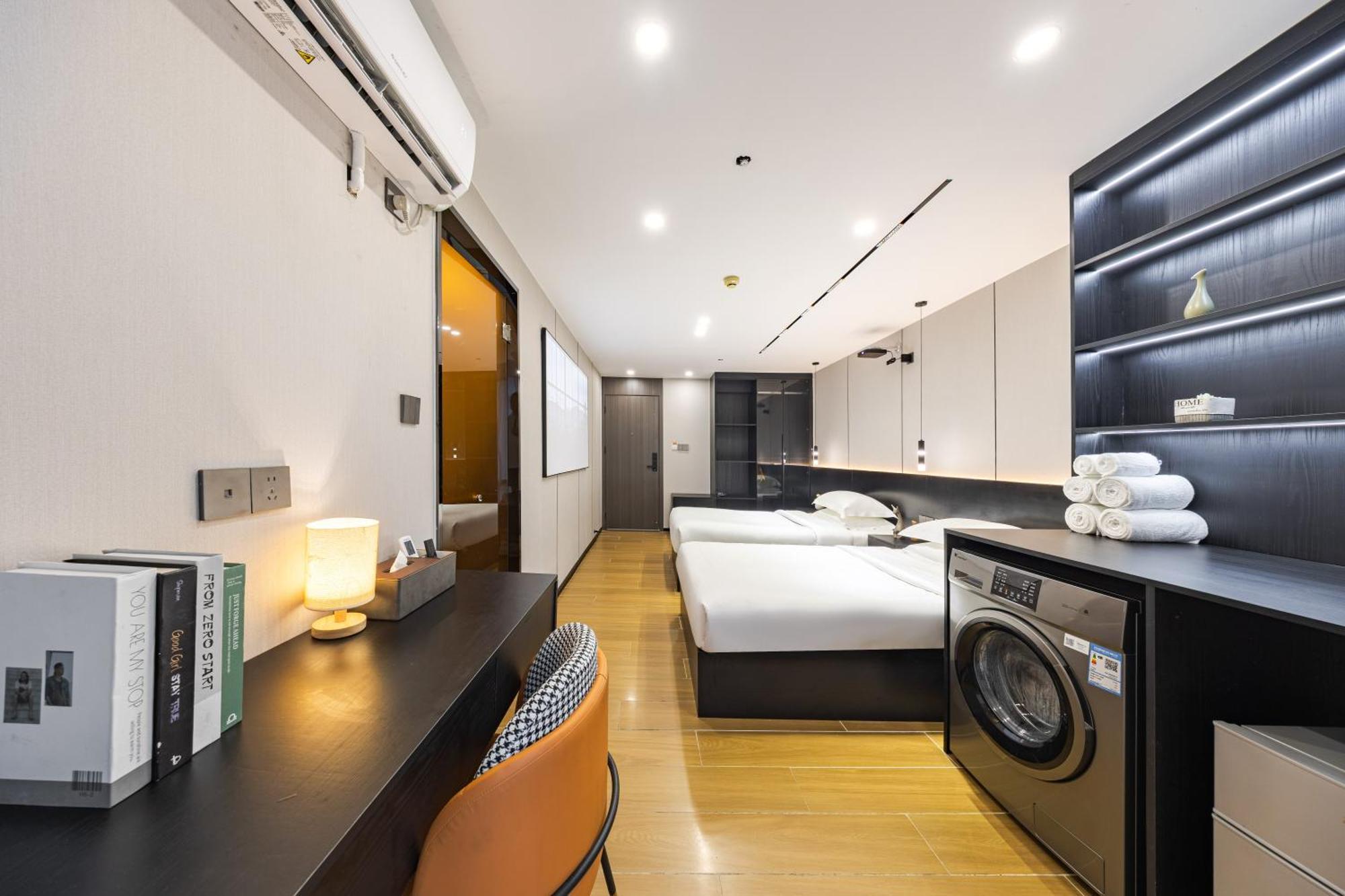 Yu Manju High-Floor Huge-Screen Audiovisual Hotel-Guangzhou Tower Zhujiang New Town Sports West Road Branch Exterior foto