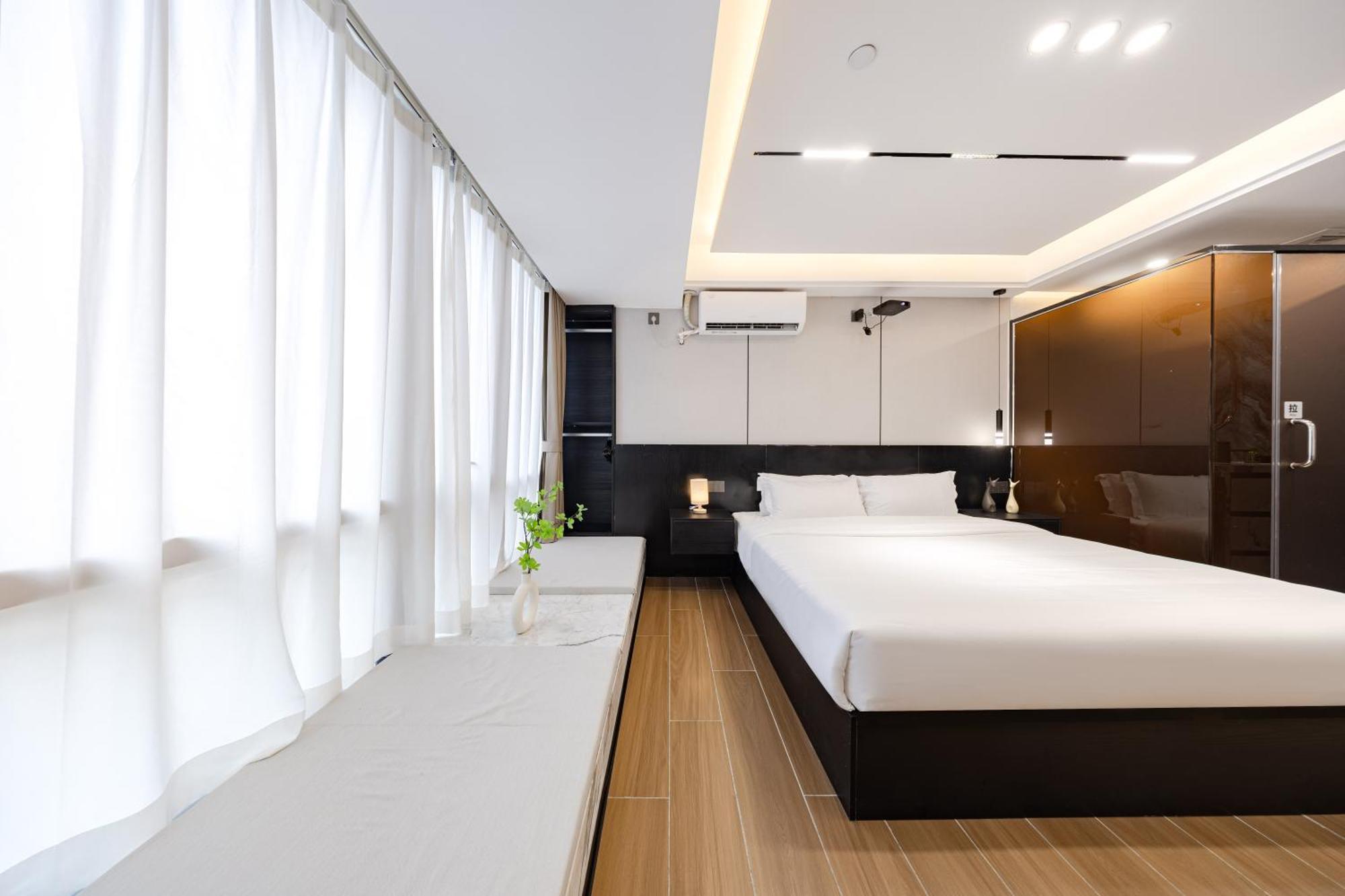 Yu Manju High-Floor Huge-Screen Audiovisual Hotel-Guangzhou Tower Zhujiang New Town Sports West Road Branch Exterior foto