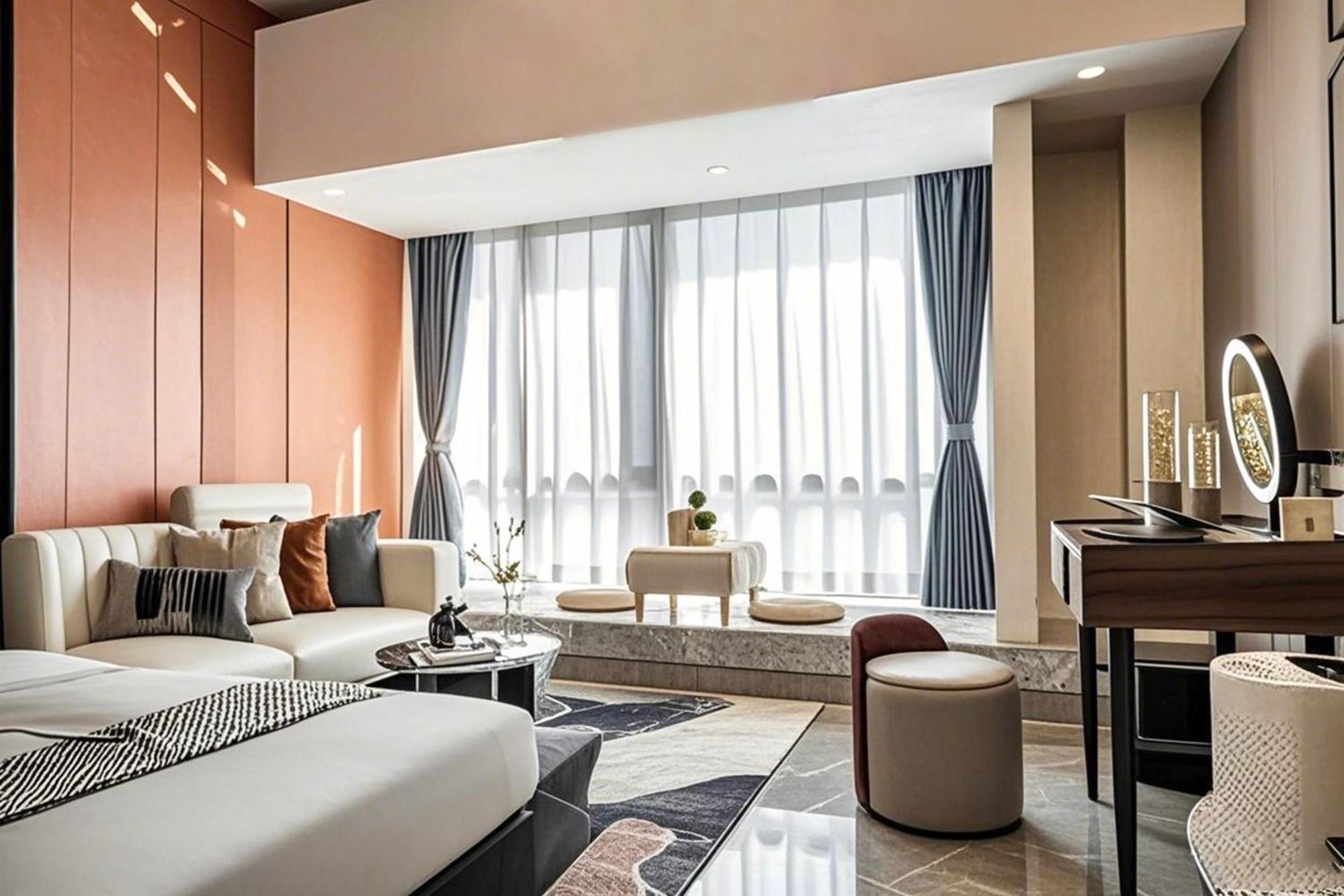 Yu Manju High-Floor Huge-Screen Audiovisual Hotel-Guangzhou Tower Zhujiang New Town Sports West Road Branch Exterior foto